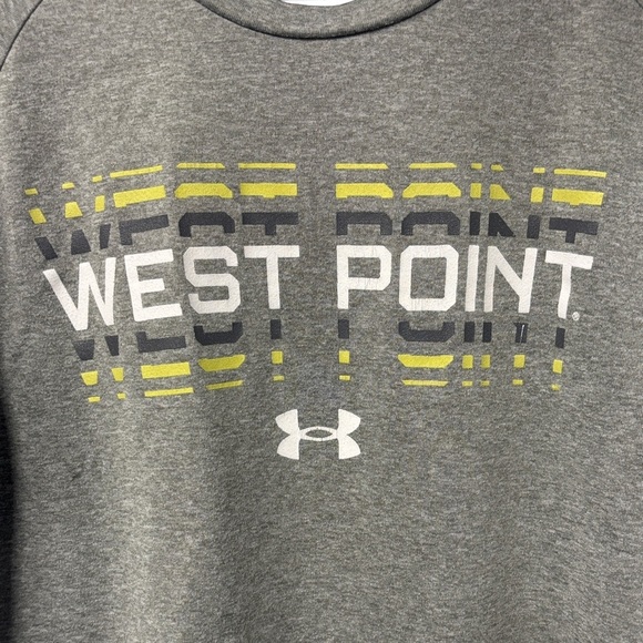 Under Armor Gray West Point Kid’s YMD (10-12yo) Perfectly Worn In Tee! ExcltCdtn - Picture 2 of 7